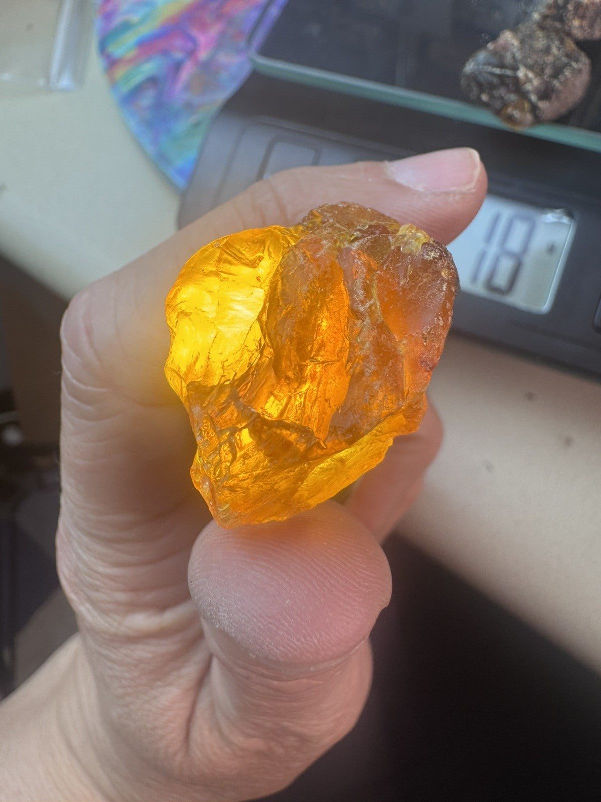 Black Amber 25 grams 4 peices Rough lot