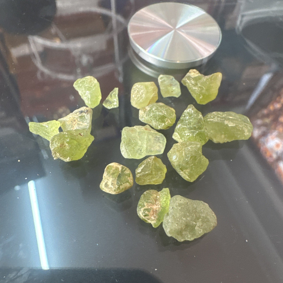 Crystal Mixed Bag wholesale resell lot  natural peridot