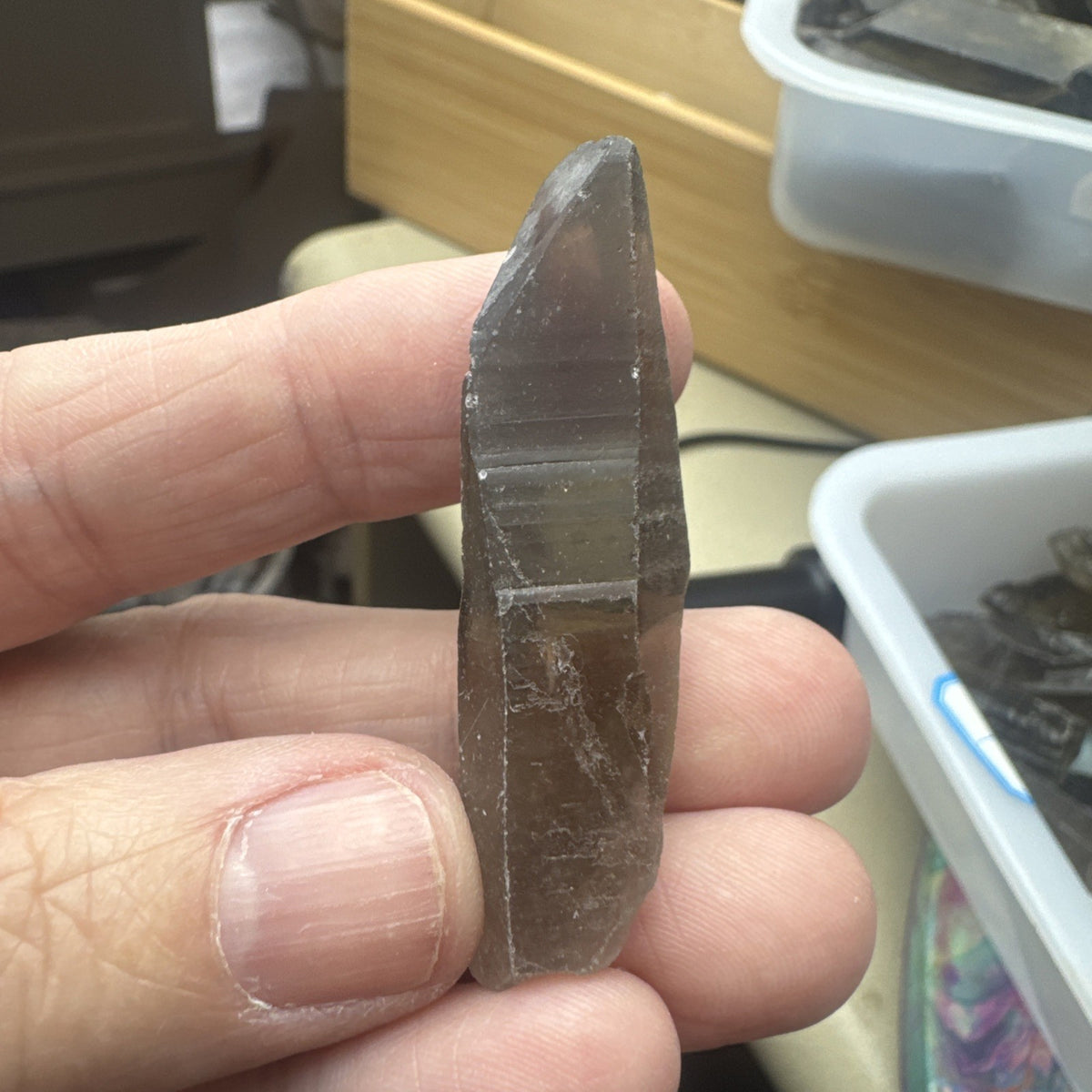 100g Natural Smokey Quartz Tea Crystal Point Healing Reiki Gemstone Specimen