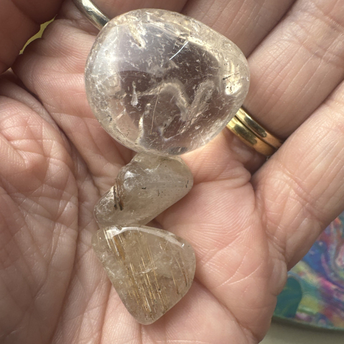 Crystal Mixed Bag wholesale resell lot  natural A grade Rutile Clear Quartz