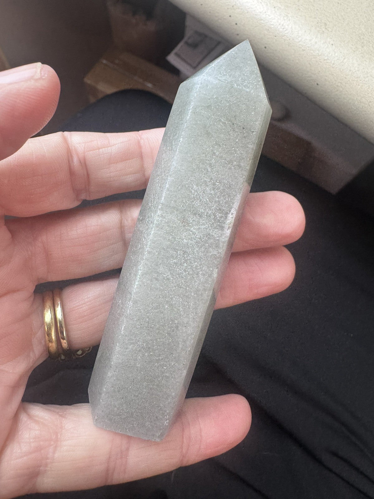 Green Aventurine Tower – 114g    reiki meditation yoga