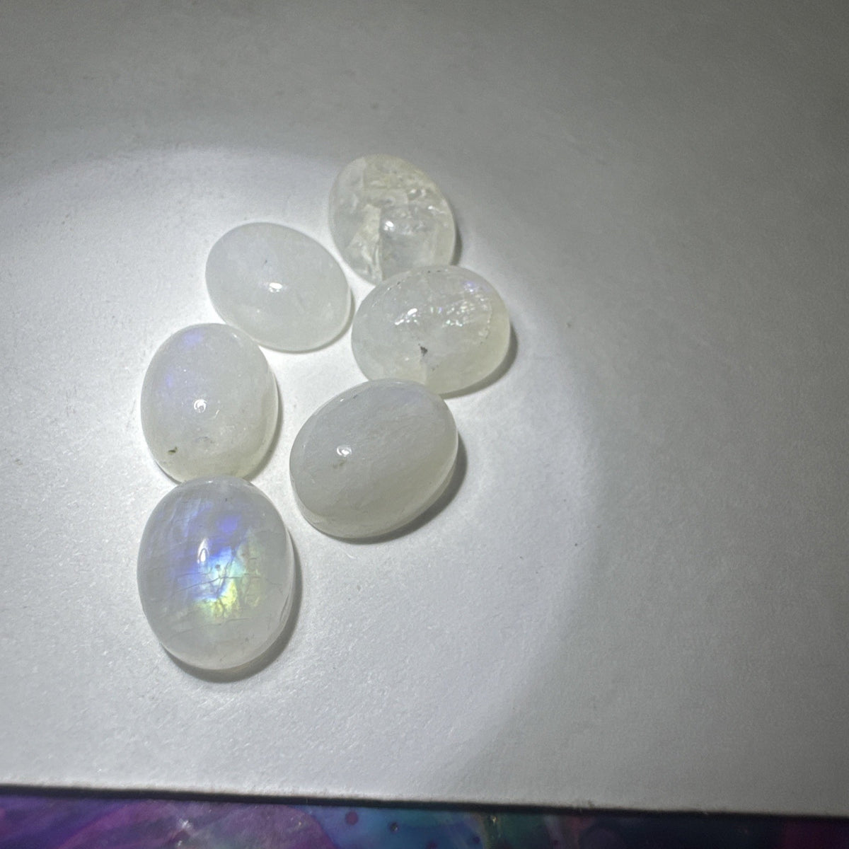 Crystal Mixed Bag wholesale resell lot cabachons moonstone