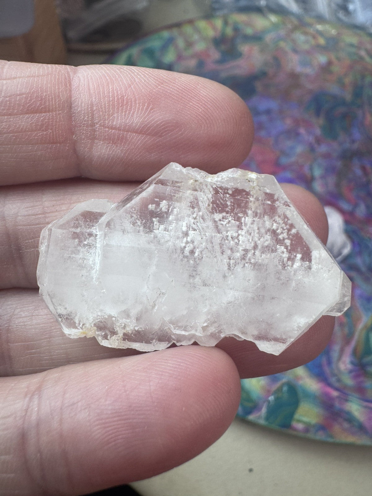 Very Rare A Grade Faden Quartz Cluster bag 79grams