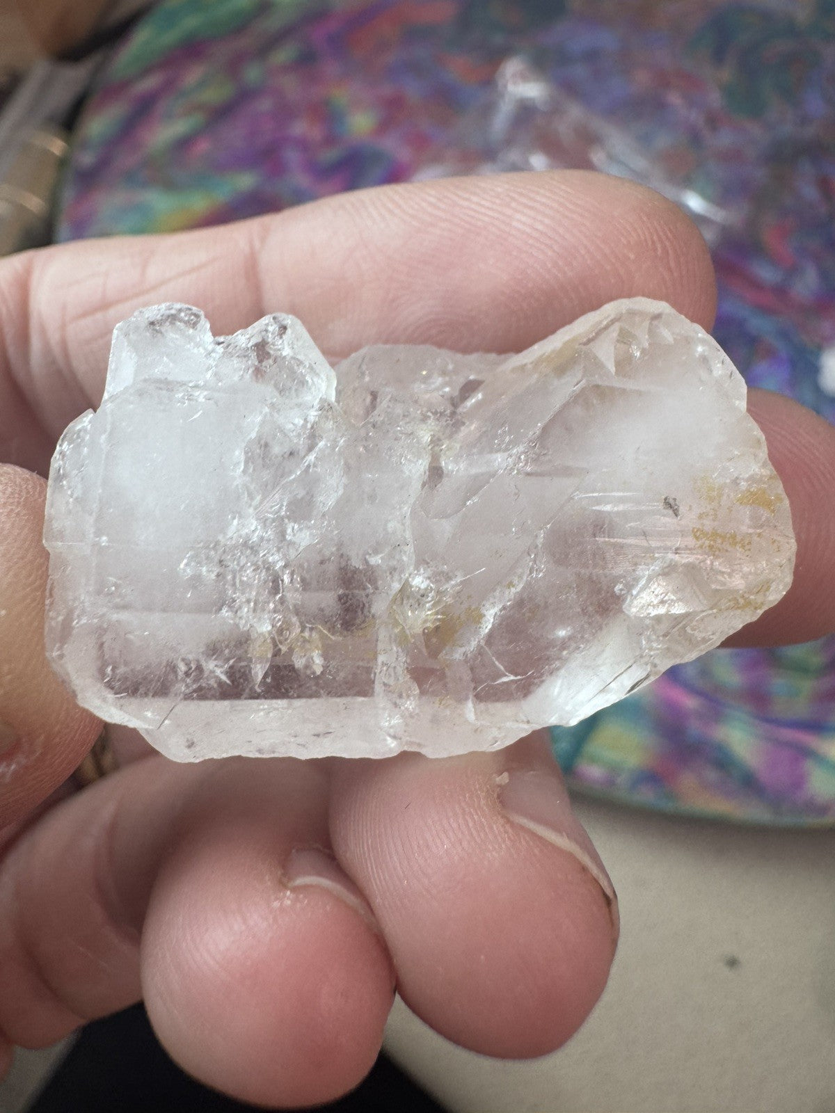 Very Rare A Grade Faden Quartz Cluster bag 74 grams
