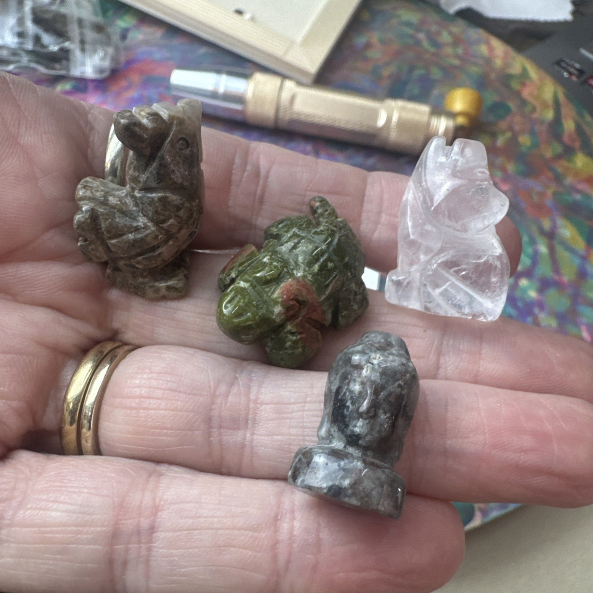 Crystal Mixed Bag wholesale resell lot animals figurines