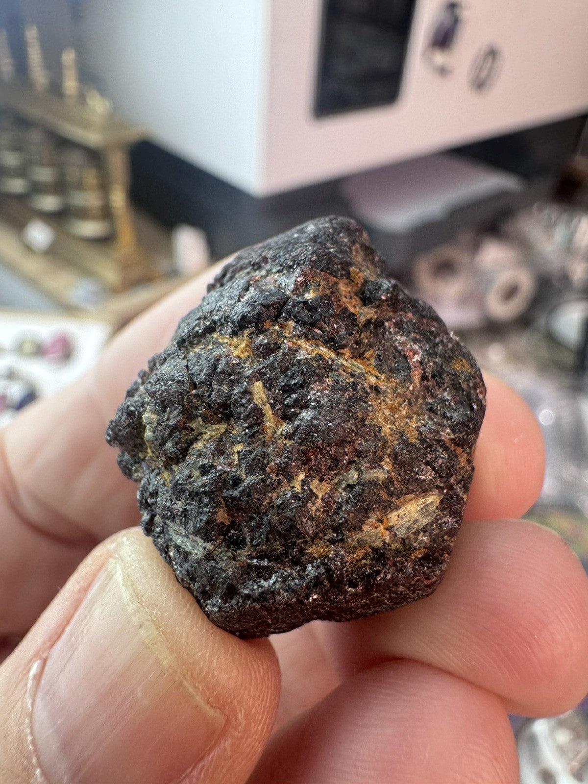 4 Huge Rough Garnets – 96 Grams Total – Natural Crystal Specimens