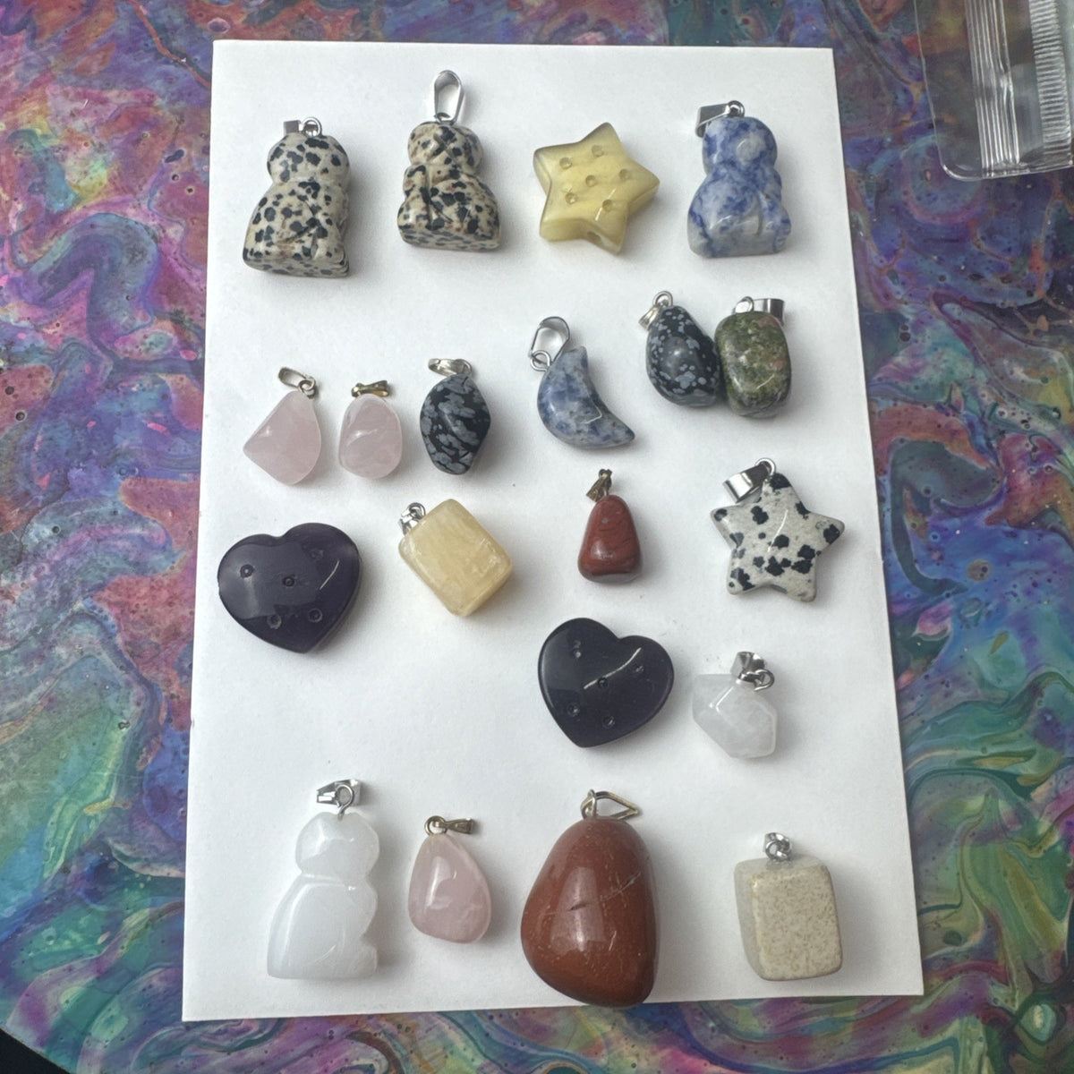 Crystal Mixed Bag wholesale resell lot pendants