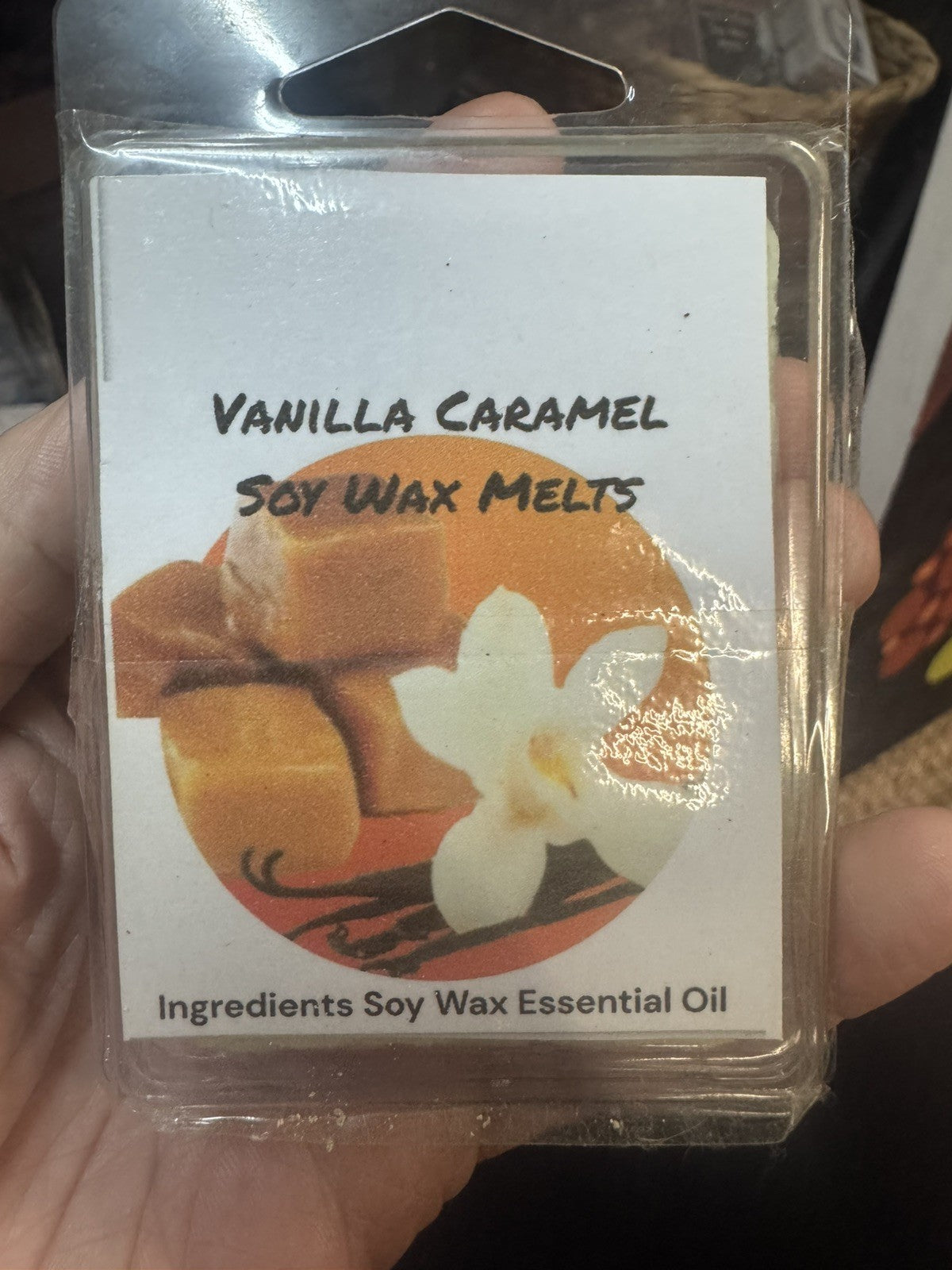 Vanilla Caramel Soy Wax Melts  Handmade Scented | Long Lasting Fragrance