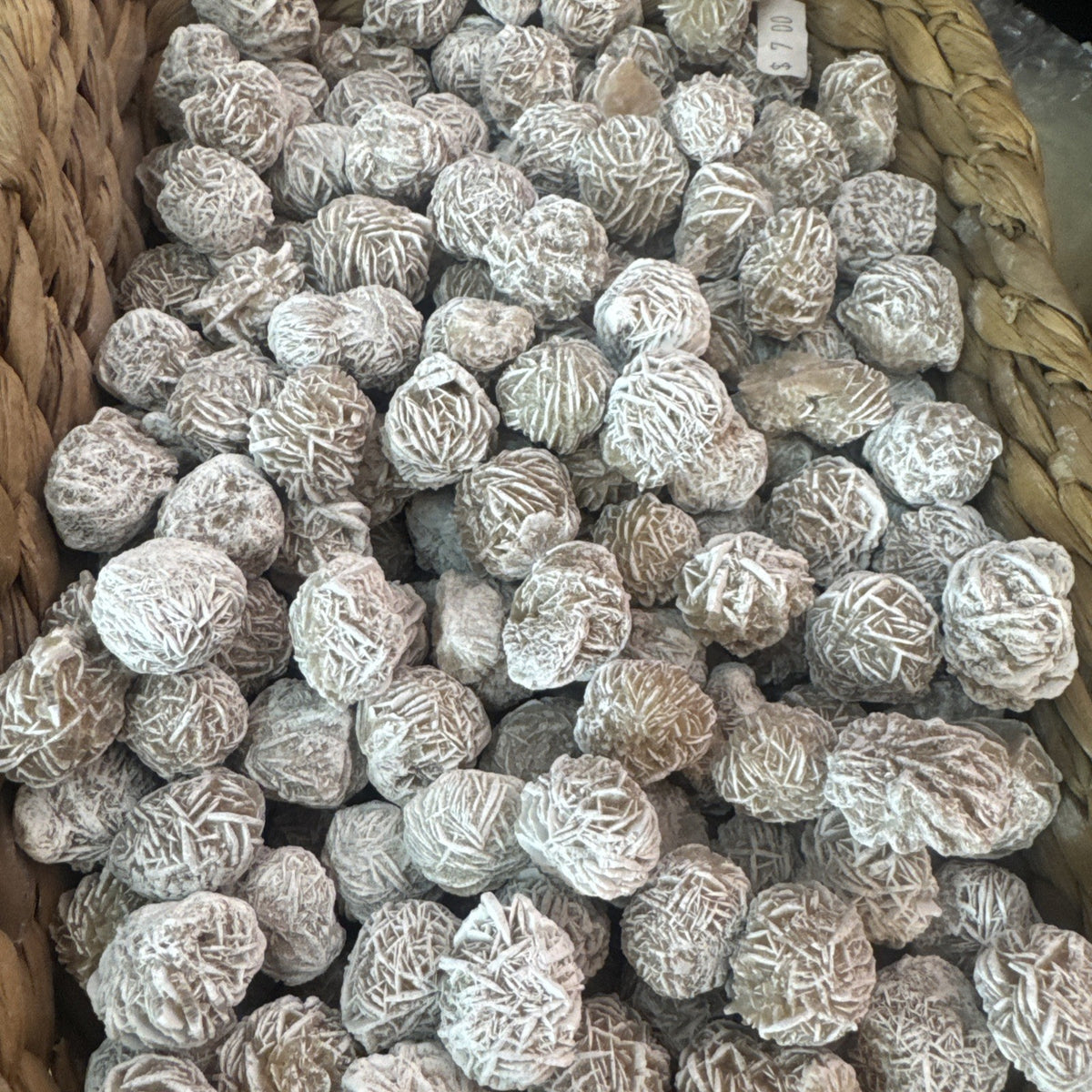 Clearance Beautiful Dessert Rose Gypsum Crystal Raw Natural Collectors 100 gms