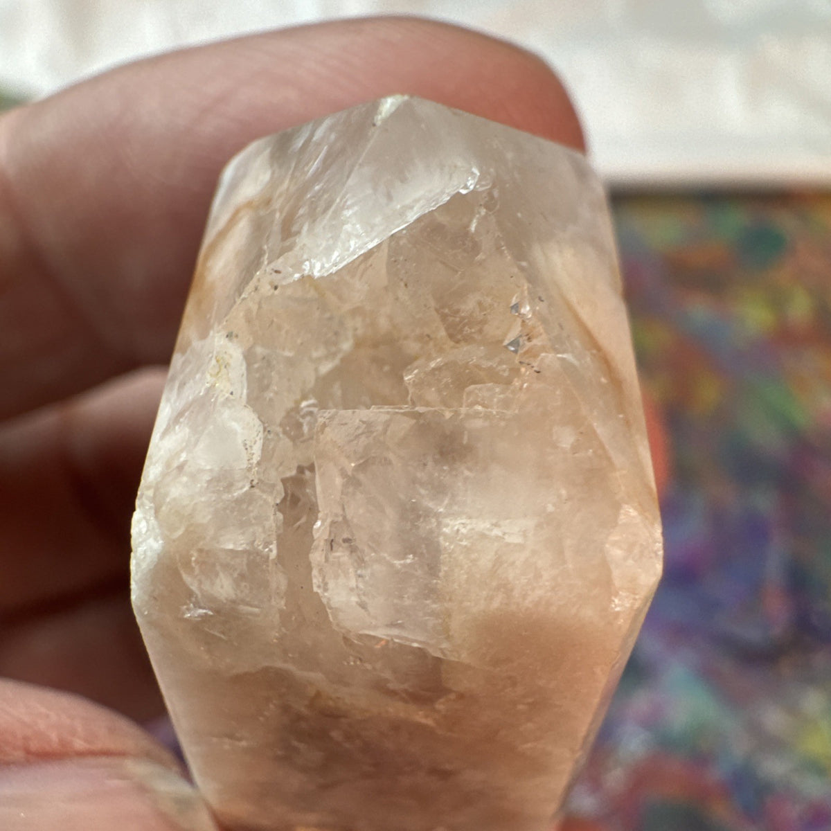 66 gram Flower Agate Crystal Tower
