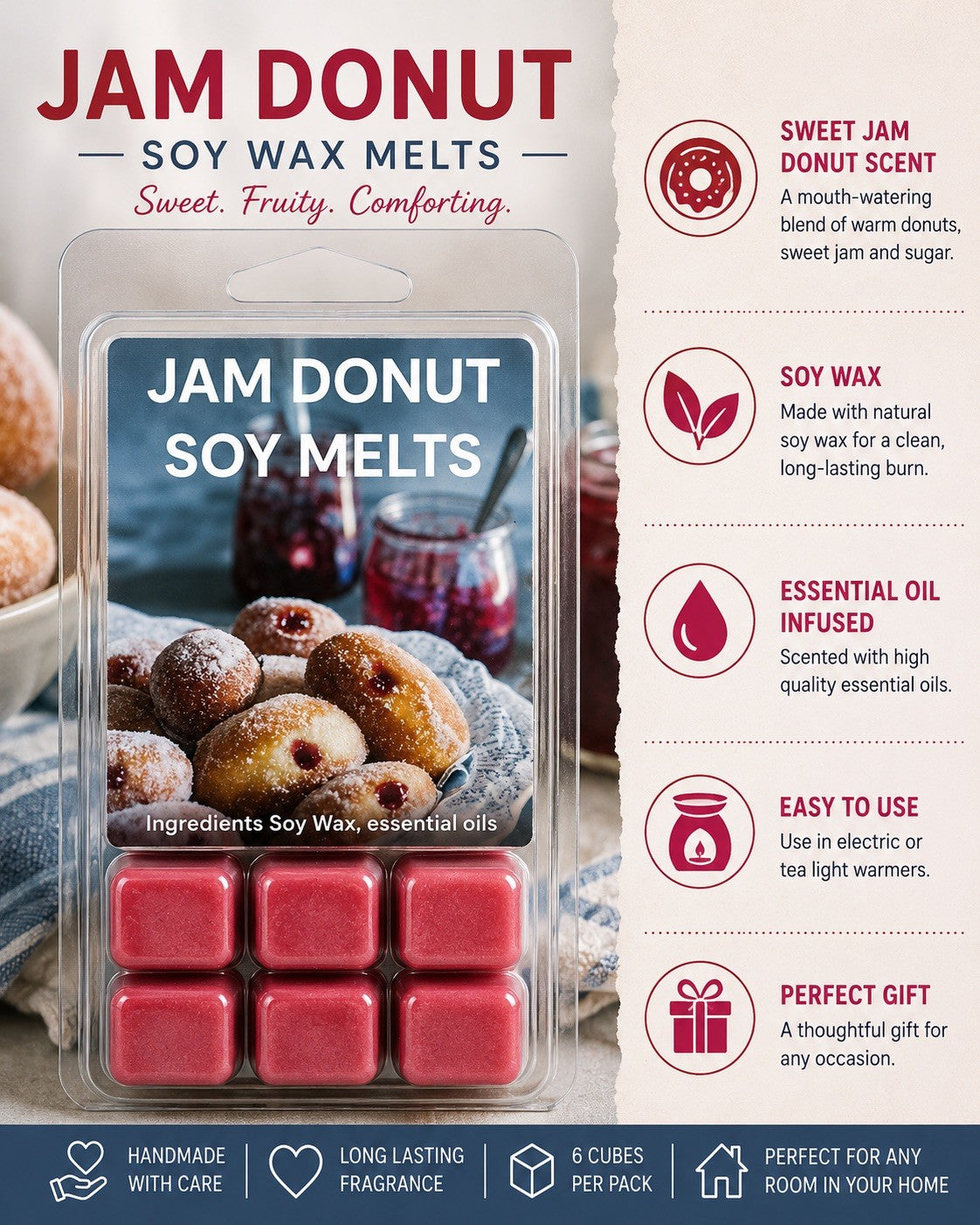 10 Random Soy Wax Melts Bundle – No Duplicates Guaranteed bulk lot