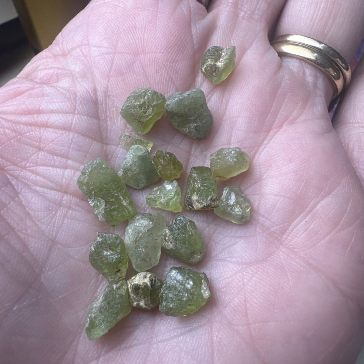 Crystal Mixed Bag wholesale resell lot  natural peridot