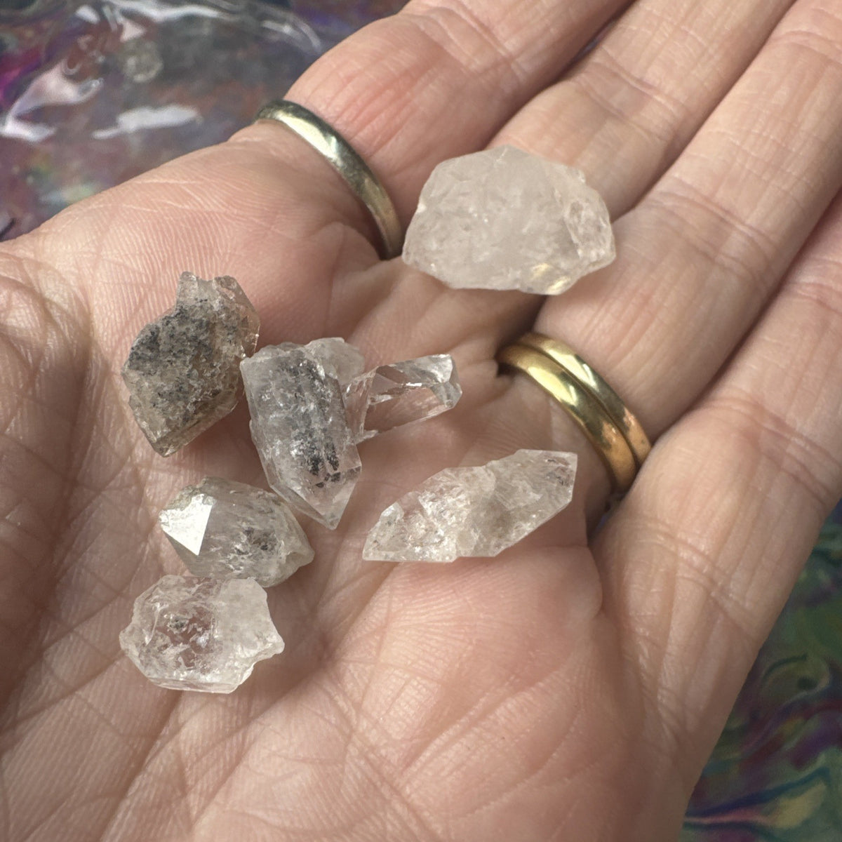 Crystal Mixed Bag wholesale resell lot  natural herkimer diamonds