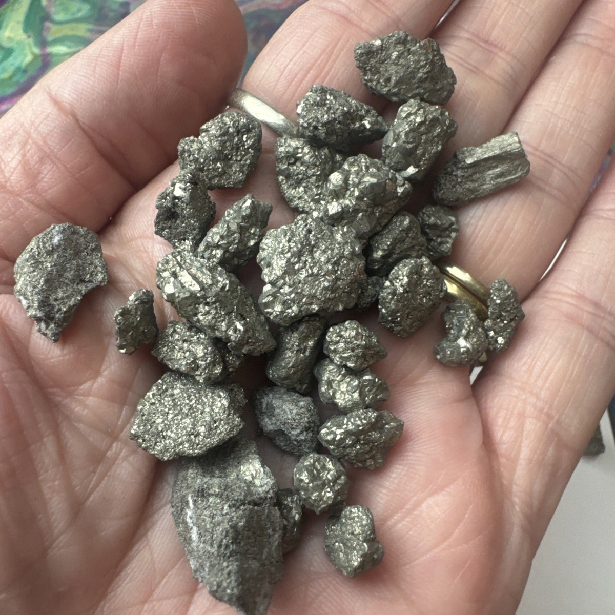Crystal Mixed Bag wholesale resell lot pyrite