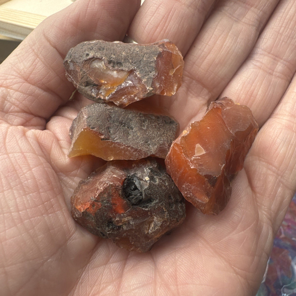 Crystal Mixed Bag wholesale resell lot  natural A grade natural carnelian