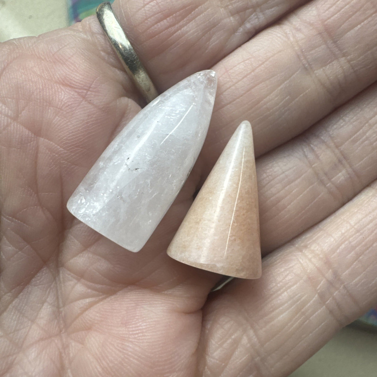 Crystal Mixed Bag wholesale resell lot  pyramid cones