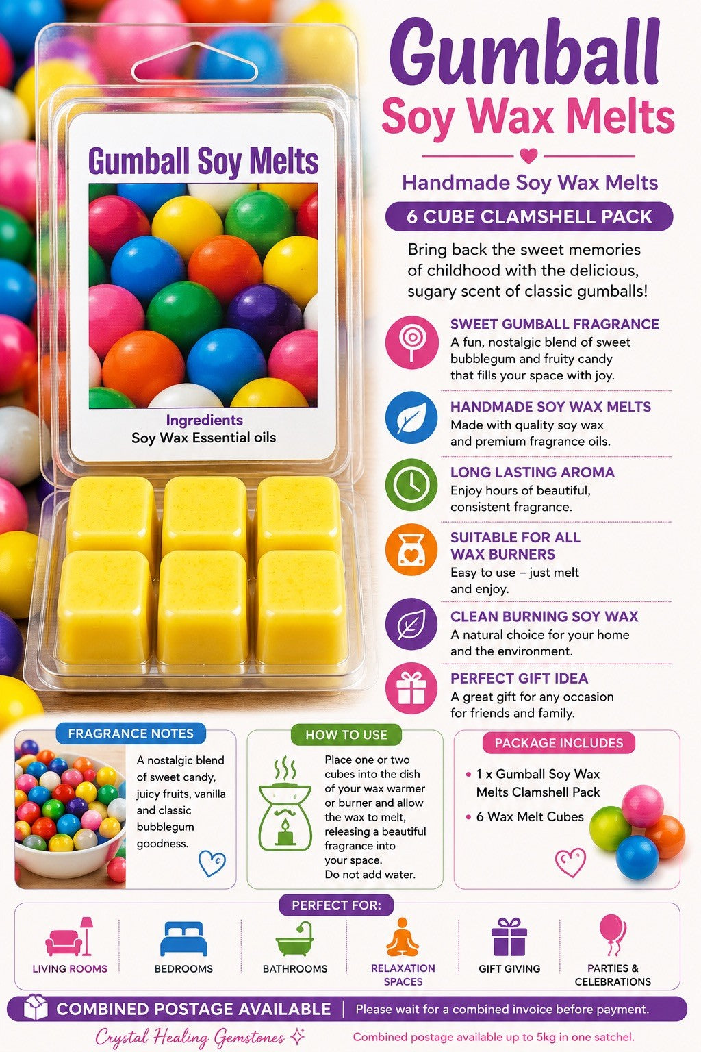 10 Random Soy Wax Melts Bundle – No Duplicates Guaranteed bulk lot