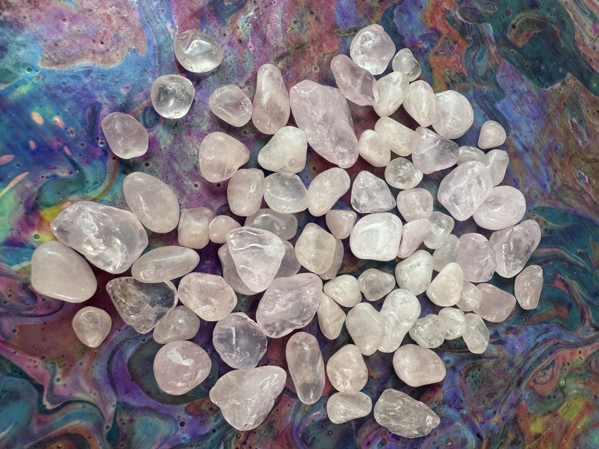Rose Quartz Chips 100grams