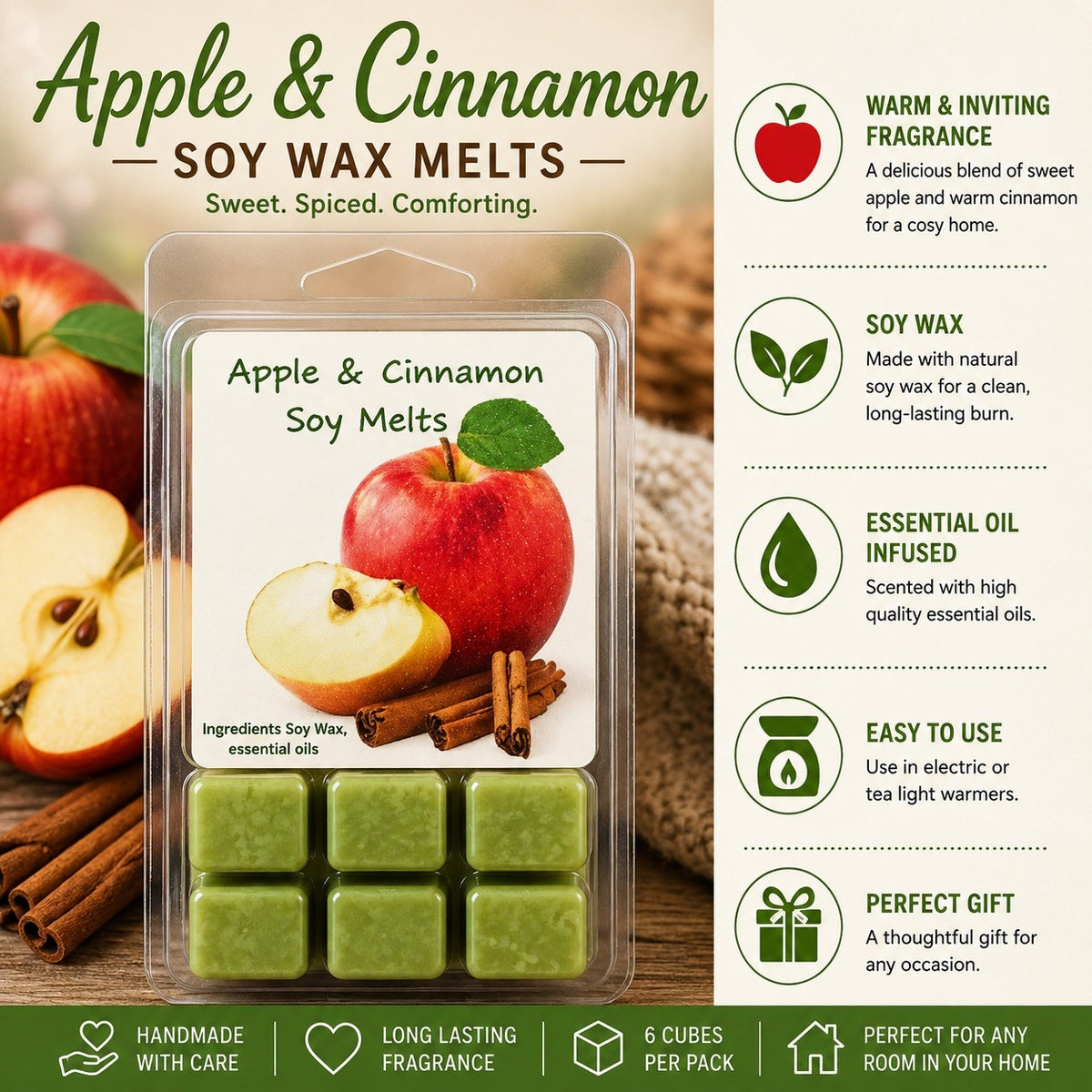 10 Random Soy Wax Melts Bundle – No Duplicates Guaranteed bulk lot