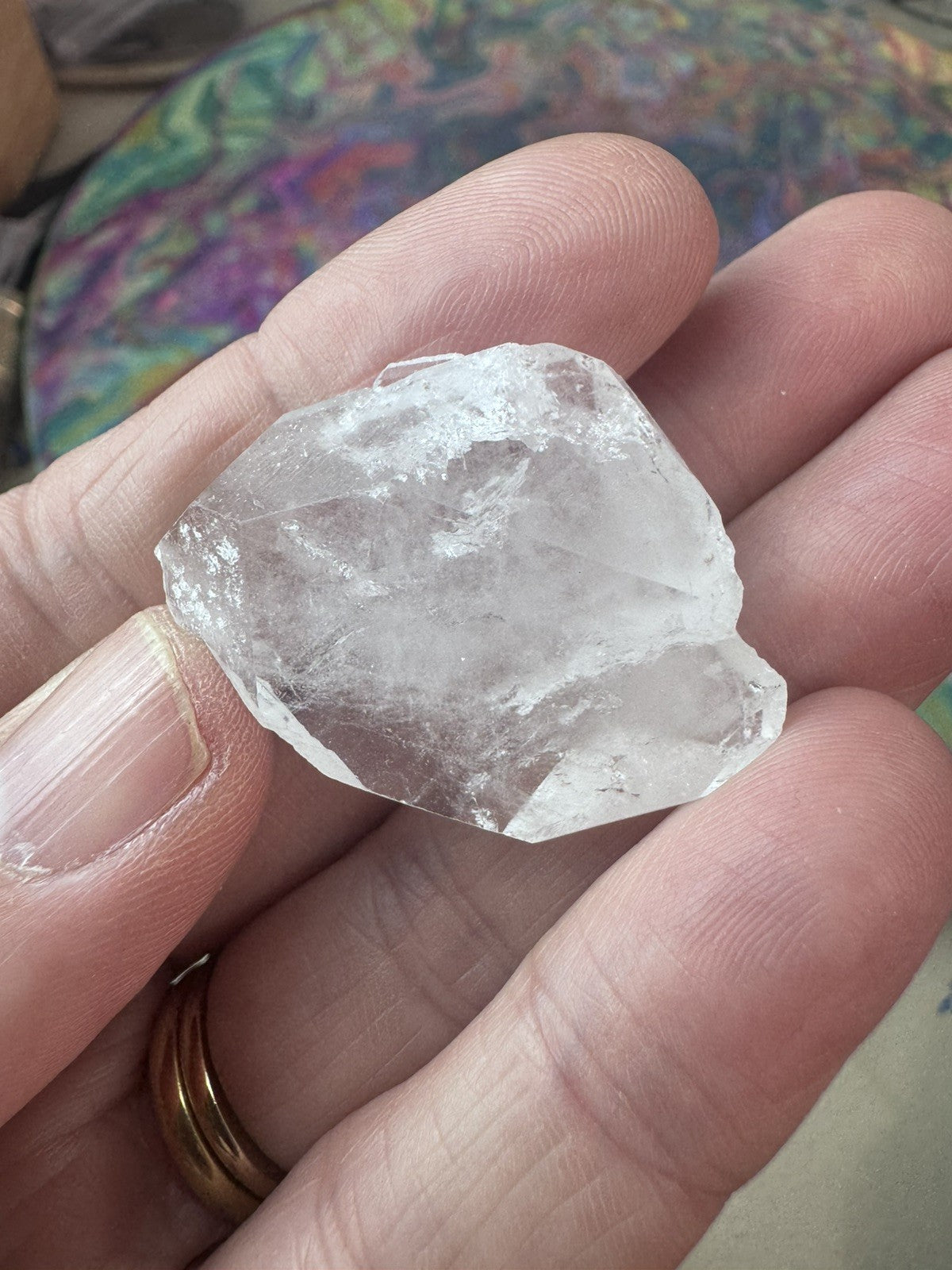 Very Rare A Grade Faden Quartz Cluster bag 79grams