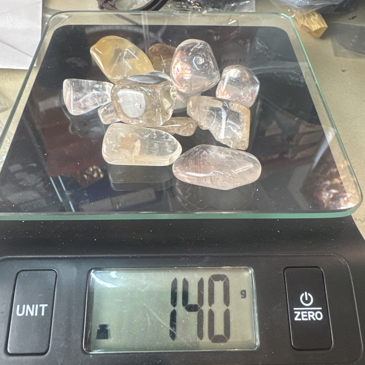 Crystal Mixed Bag wholesale resell lot  natural A grade Rutile Clear Quartz