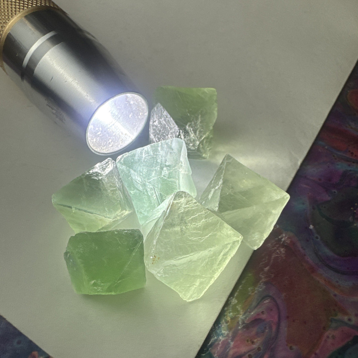 Crystal Mixed Bag wholesale resell lot Flourite