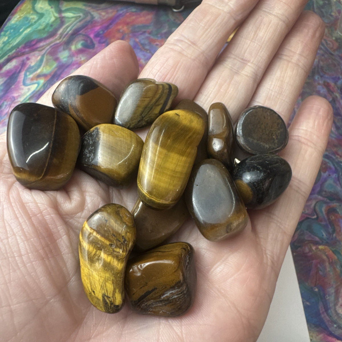 Crystal Mixed Bag wholesale resell lot tigers eye
