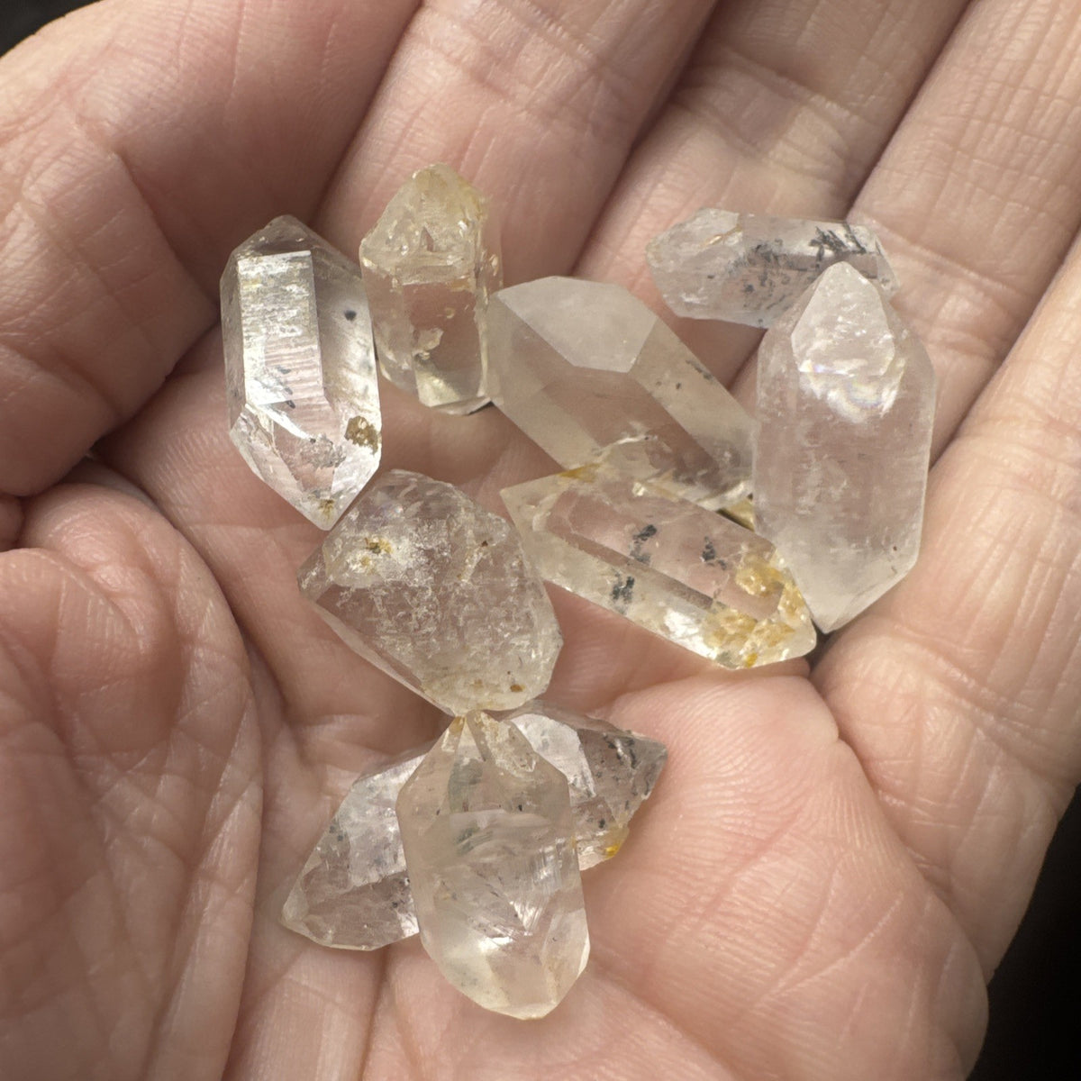 Crystal Mixed Bag wholesale resell lot  natural herkimer diamonds