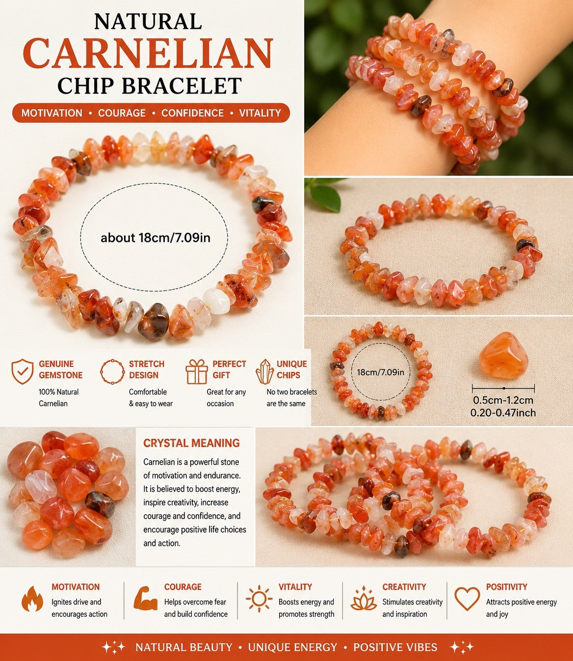 Mixed Bracelet Crystal x 10 random intuitive pick