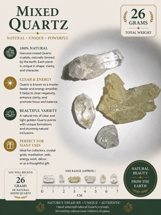 Crystal Mixed Bag wholesale resell lot  herkimer quartz