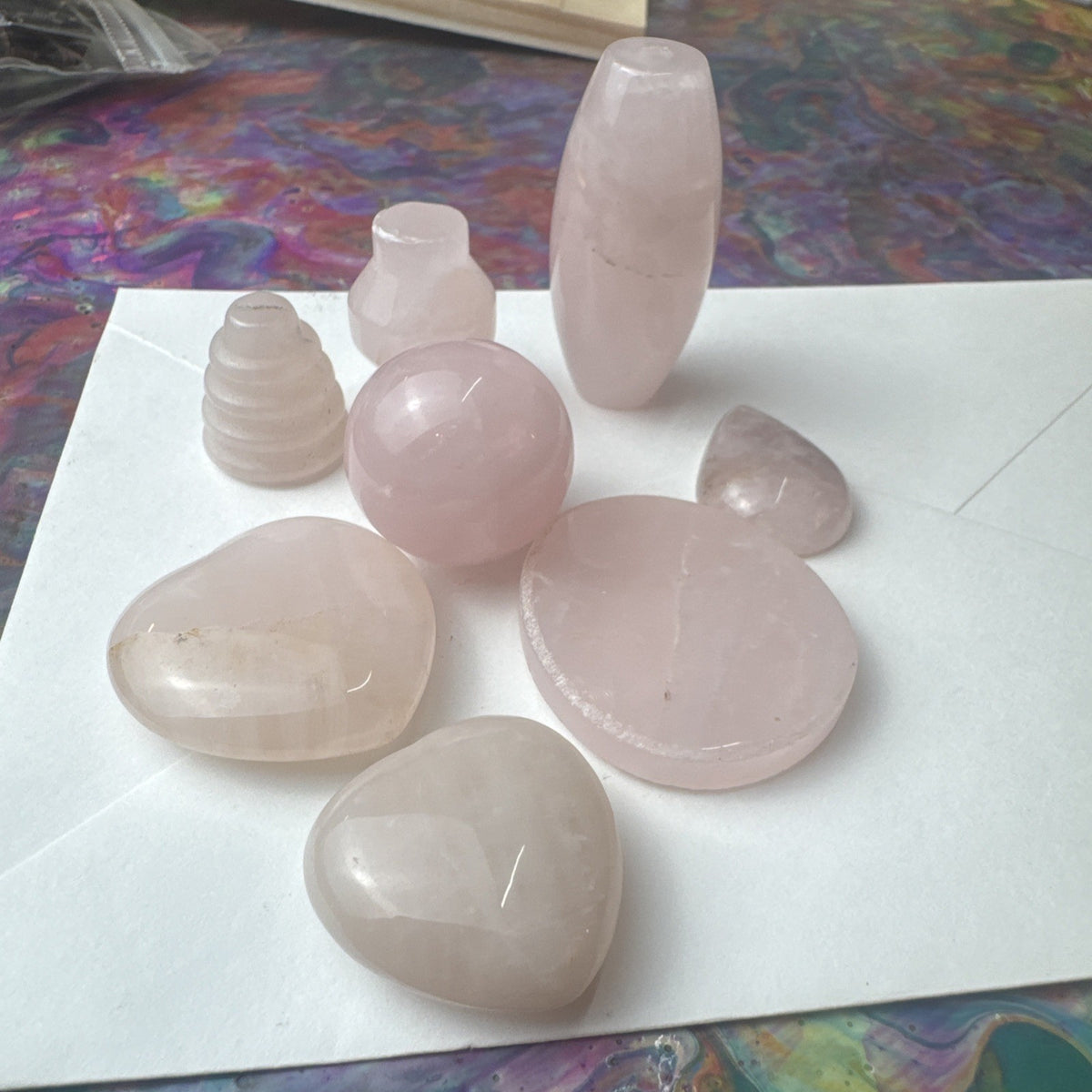Crystal Mixed Bag wholesale resell lot rose Quartz
