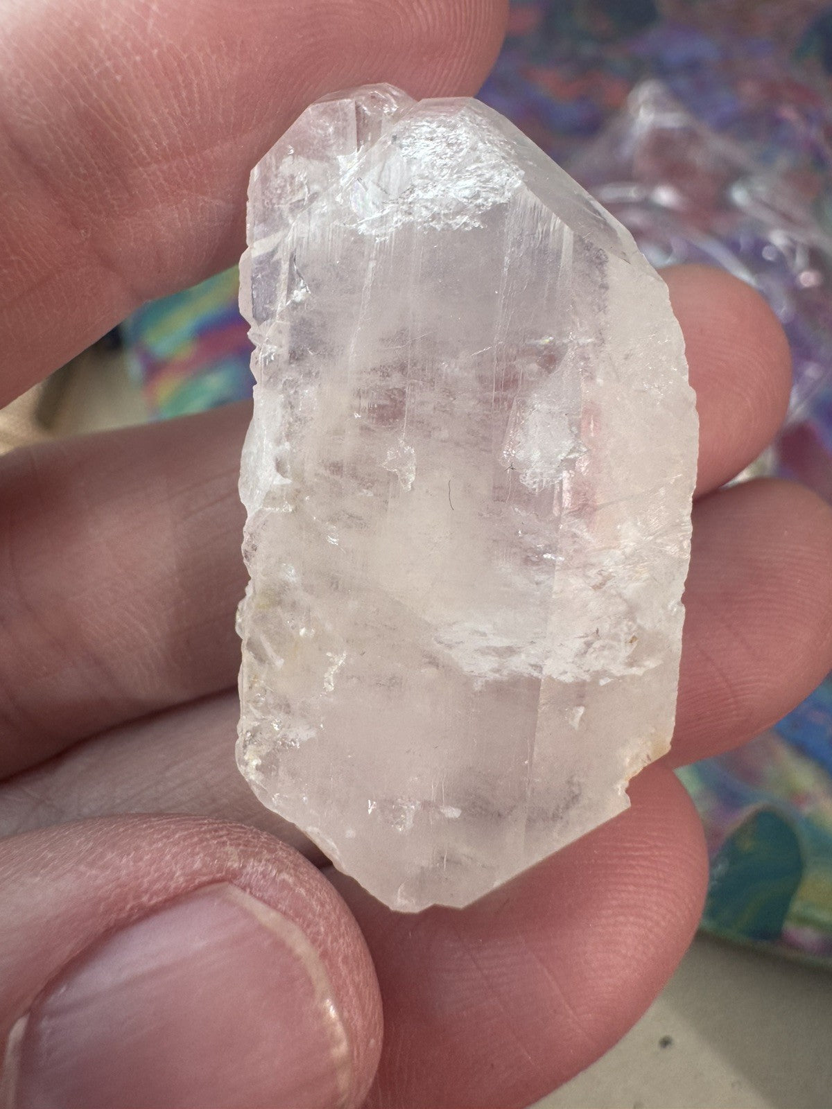 Very Rare A Grade Faden Quartz Cluster bag 74 grams