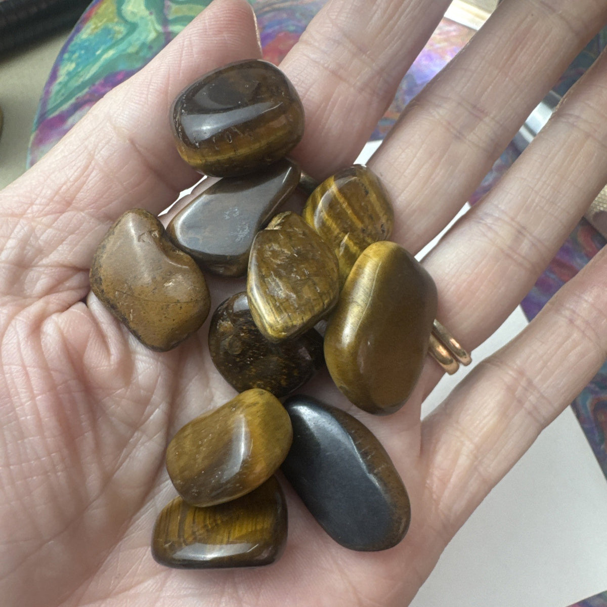 Crystal Mixed Bag wholesale resell lot tigers eye