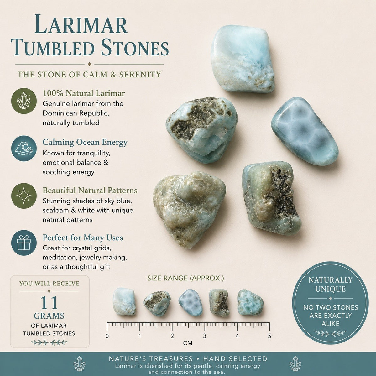 Crystal Mixed Bag wholesale resell lot Larimar