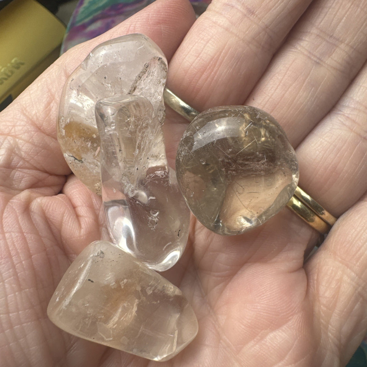 Crystal Mixed Bag wholesale resell lot  natural A grade Rutile Clear Quartz