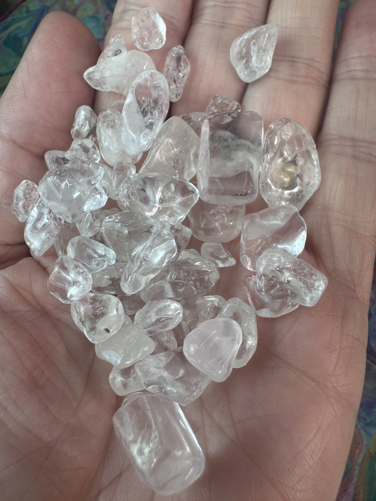 Clear Quartz  Chips 100grams