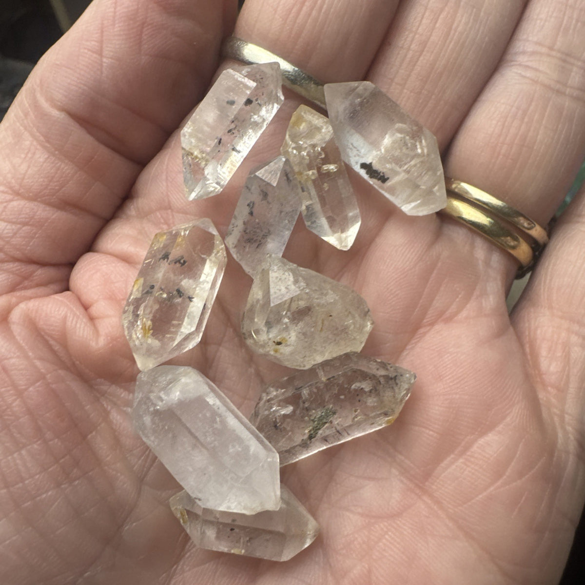 Crystal Mixed Bag wholesale resell lot  natural herkimer diamonds