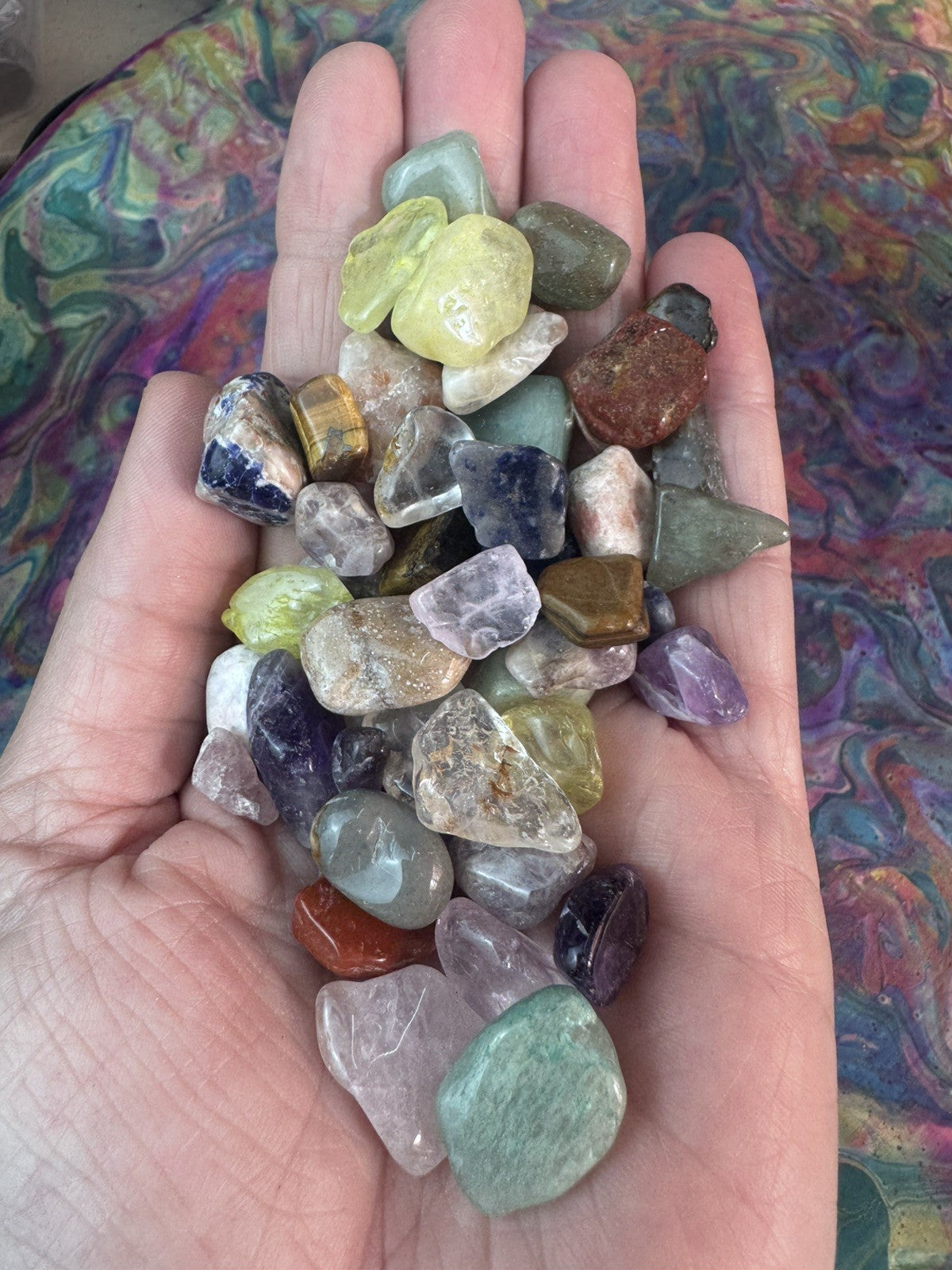 Mixed Crystal Chips 100grams
