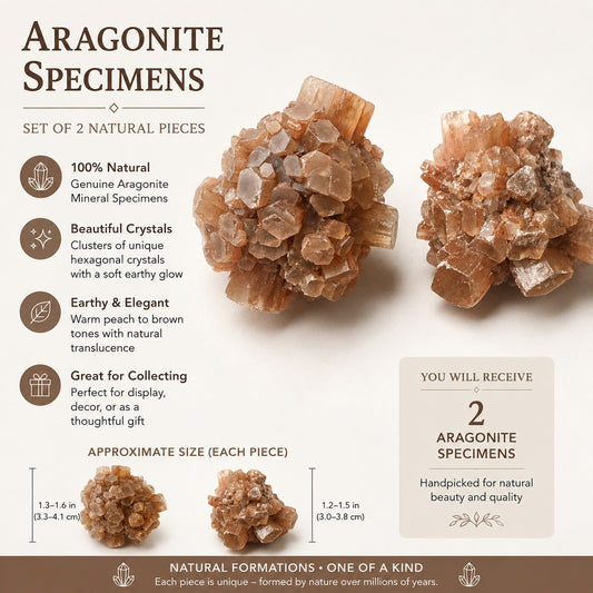 Crystal Mixed Bag wholesale resell lot aragonite