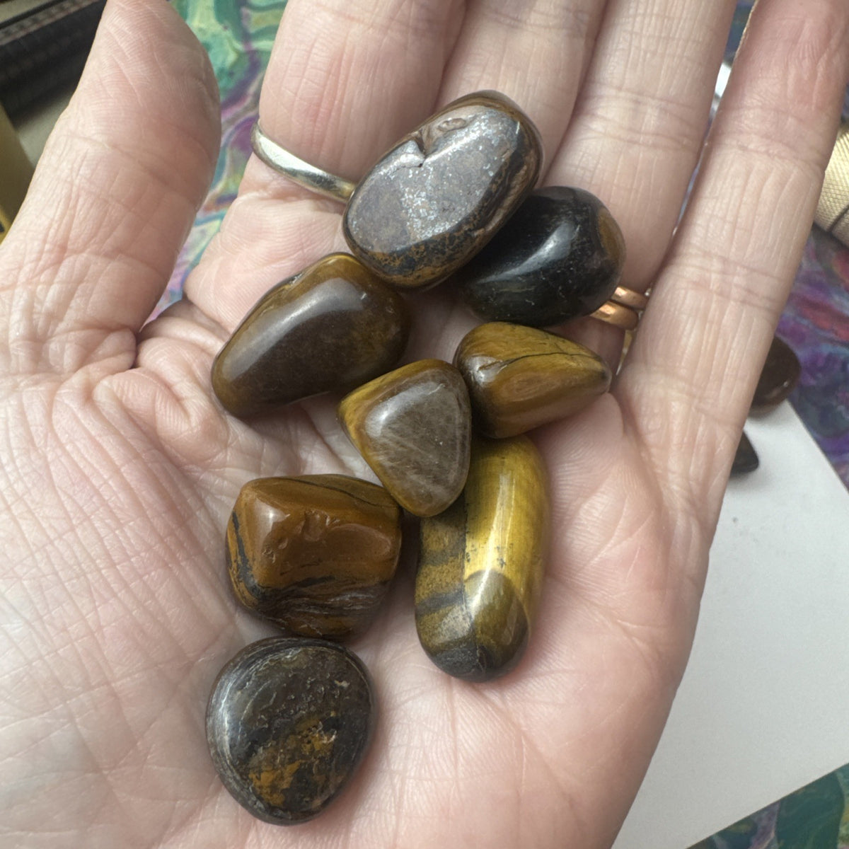 Crystal Mixed Bag wholesale resell lot tigers eye