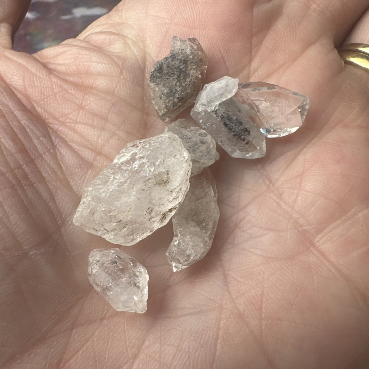 Crystal Mixed Bag wholesale resell lot  natural herkimer diamonds