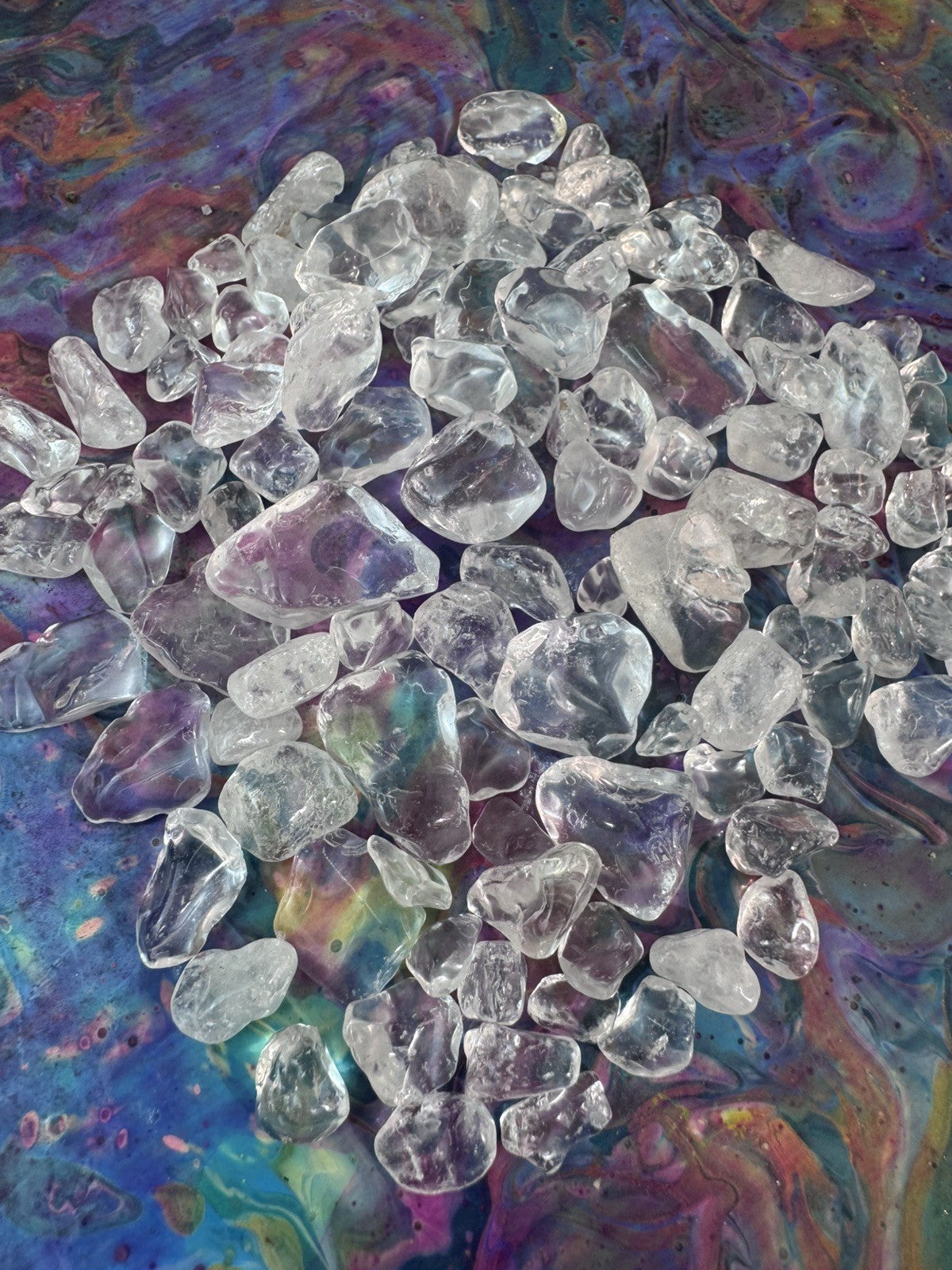 Clear Quartz  Chips 100grams
