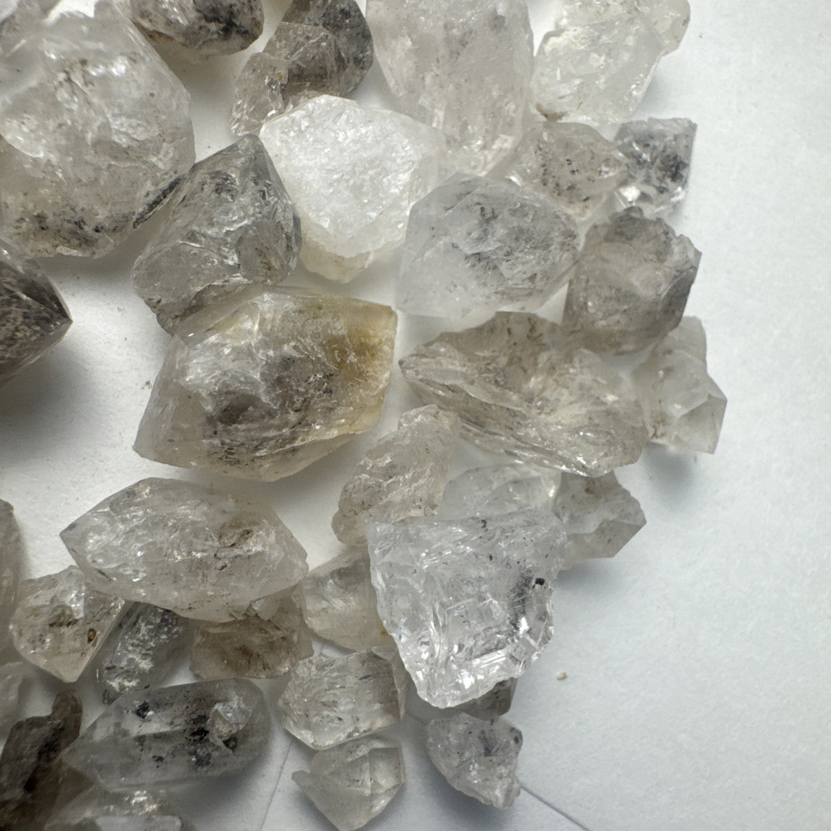 Crystal Mixed Bag wholesale resell lot  natural Himalayan diamond quartz 50gms