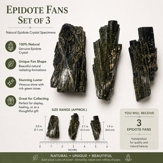 Crystal Mixed Bag wholesale resell lot epidote