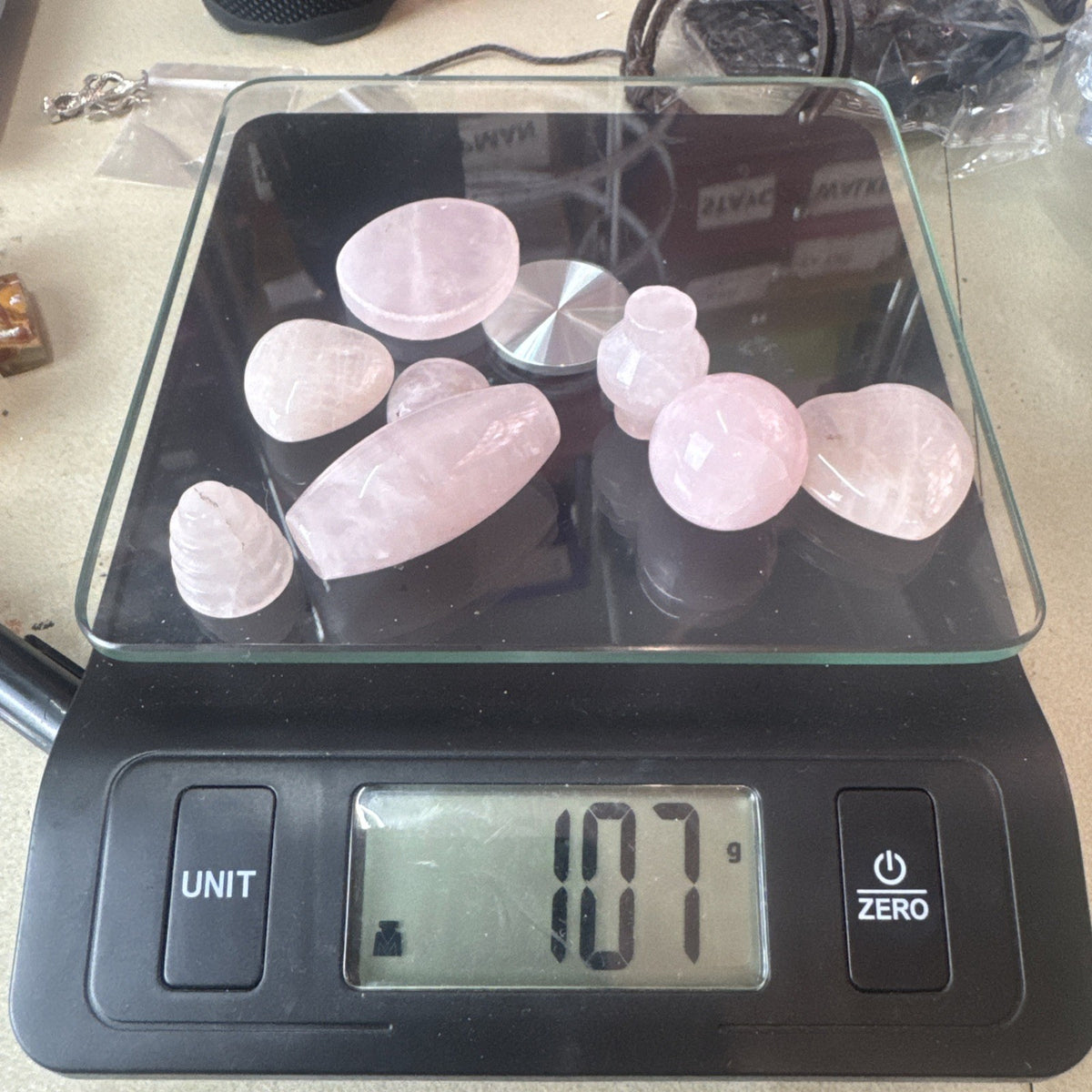Crystal Mixed Bag wholesale resell lot rose Quartz