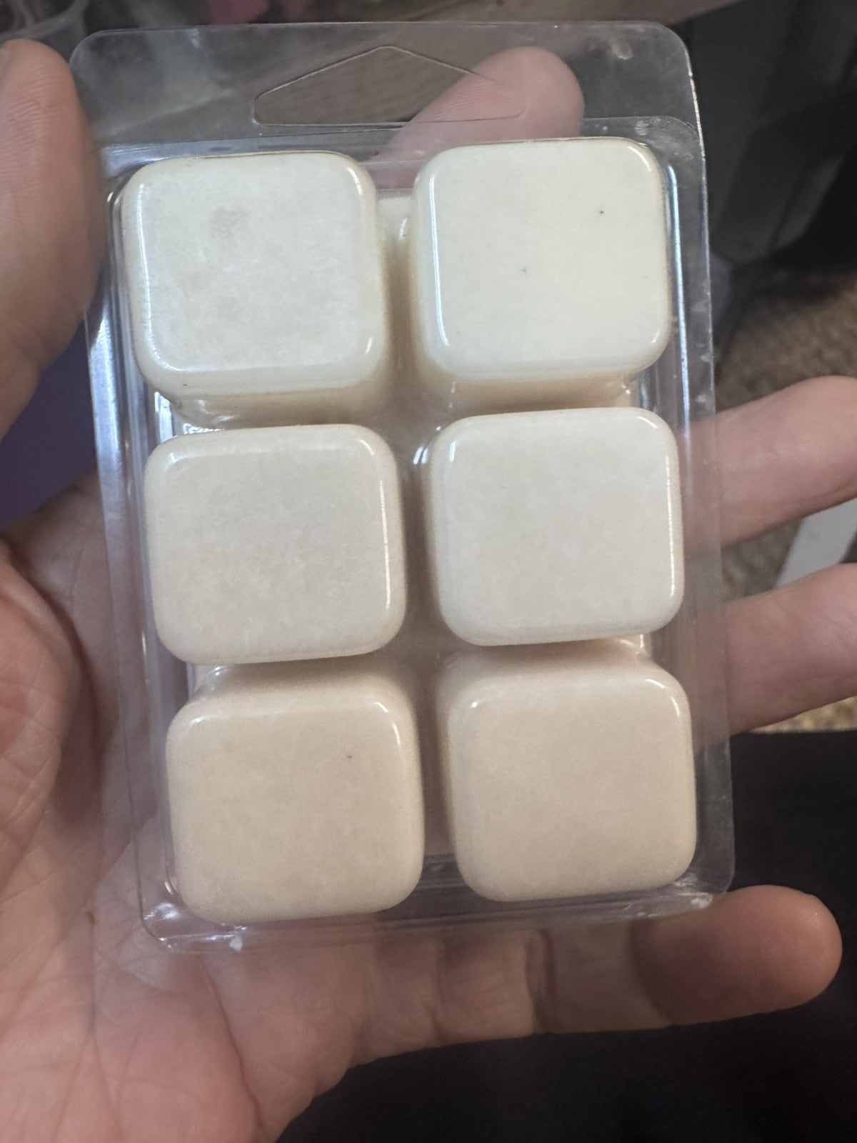 Baby Powder Soy Wax Melts – Handmade Soy Wax Melts 6 Cube Clamshell Pack