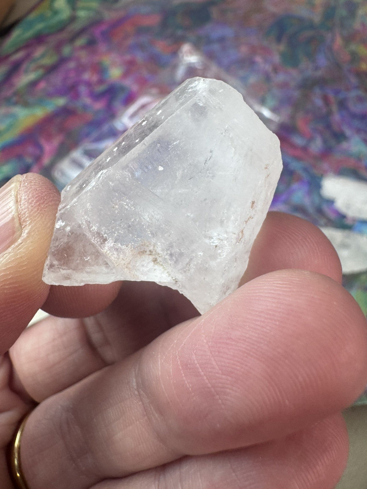 Very Rare A Grade Faden Quartz Cluster bag 74 grams