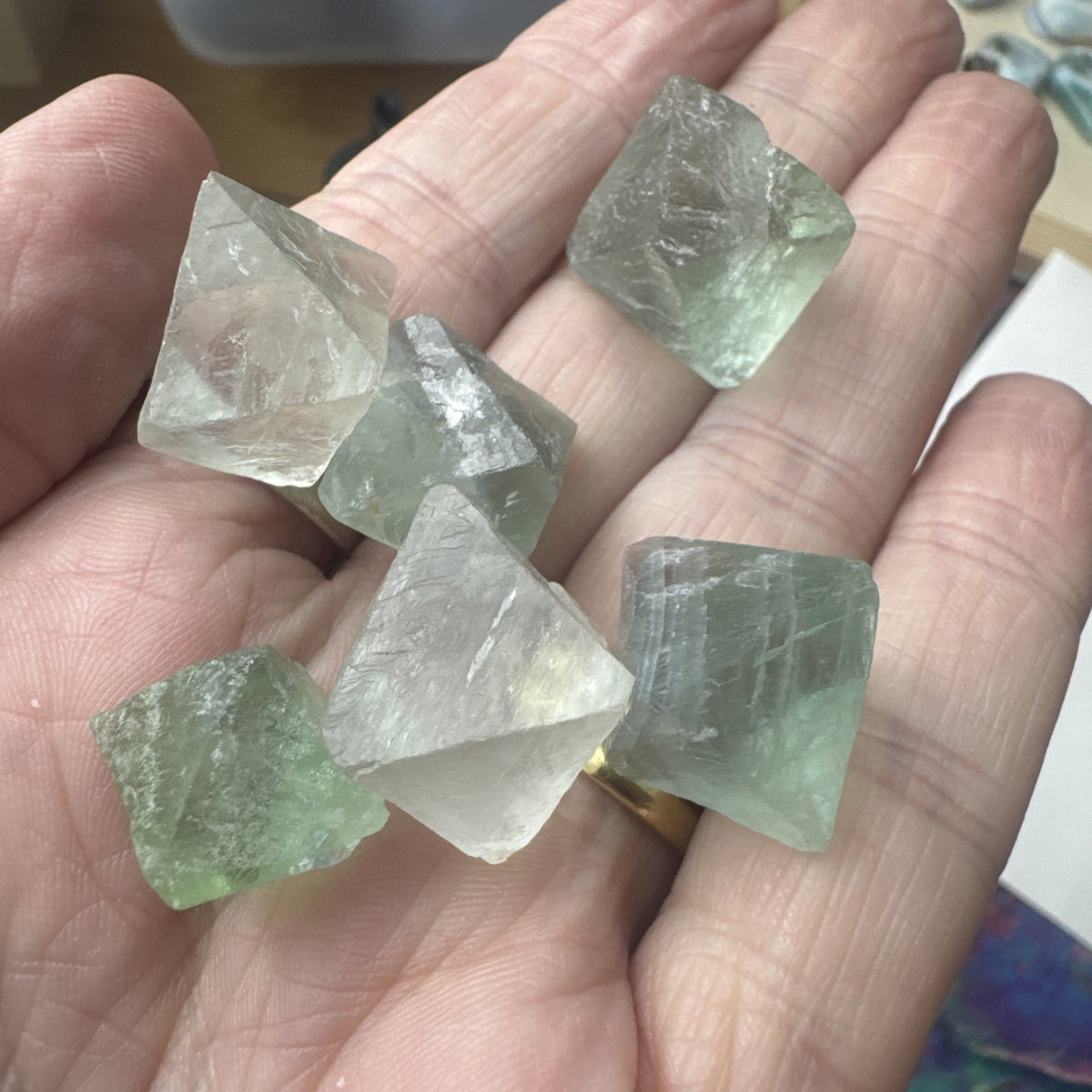 Crystal Mixed Bag wholesale resell lot Flourite
