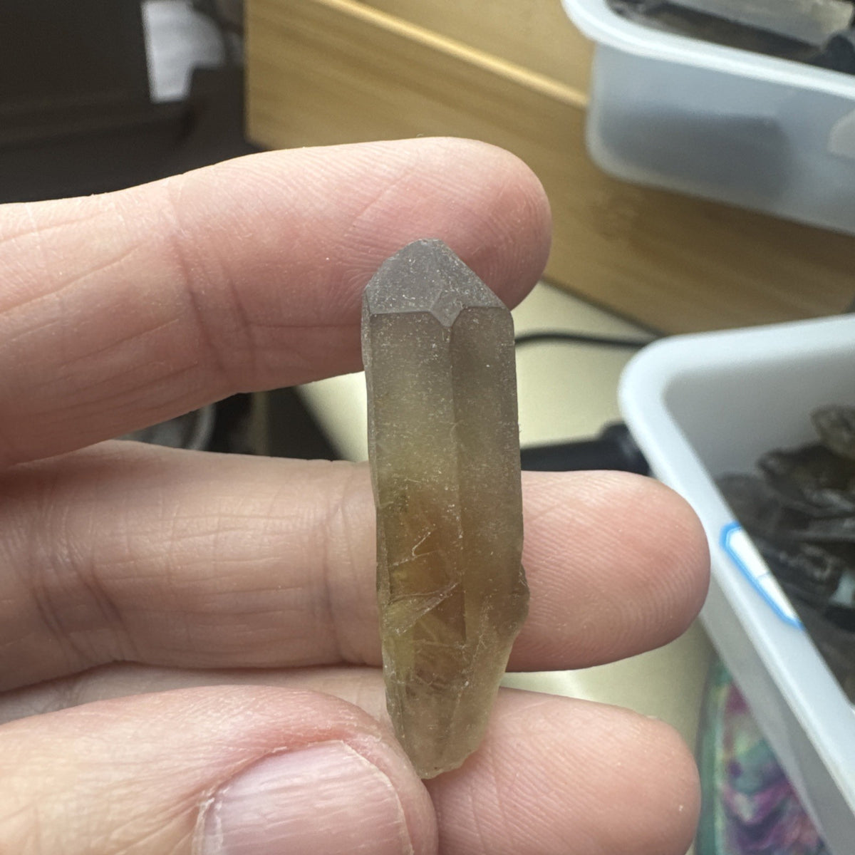 100g Natural Smokey Quartz Tea Crystal Point Healing Reiki Gemstone Specimen