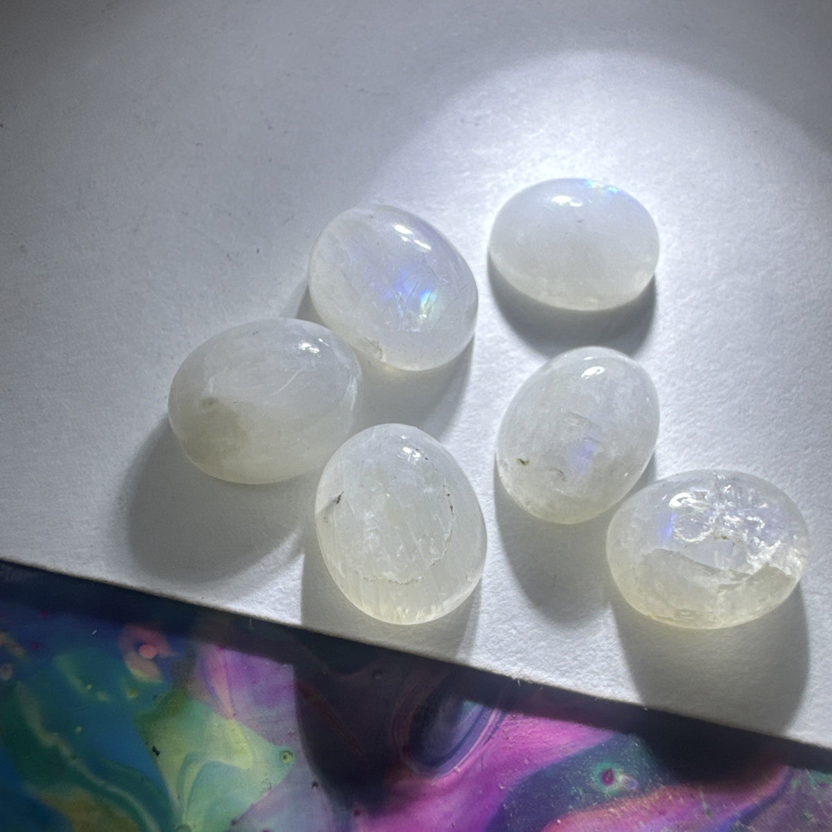 Crystal Mixed Bag wholesale resell lot cabachons moonstone